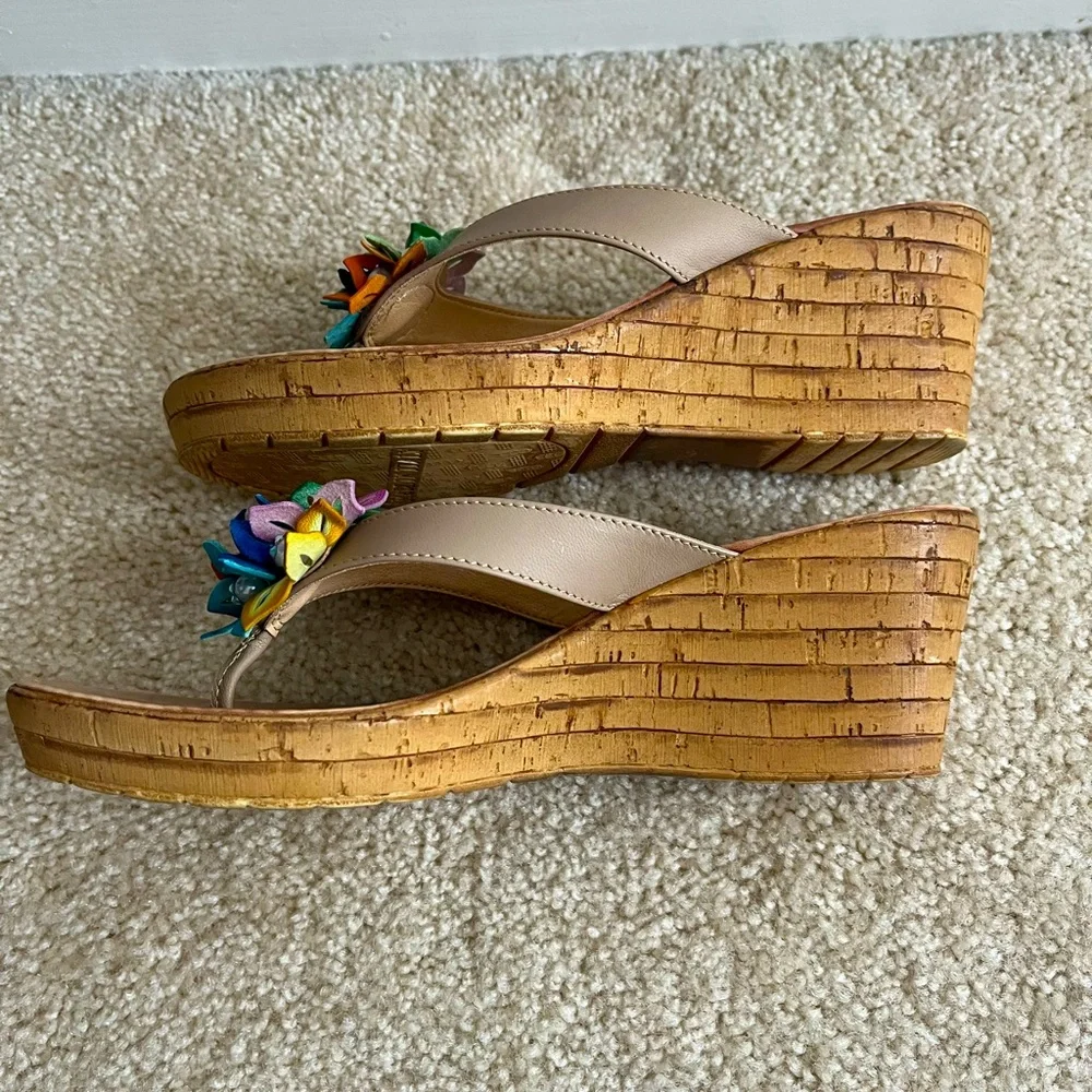 Italian Shoe Makers Wedge Sandal - Picture 4 of 4